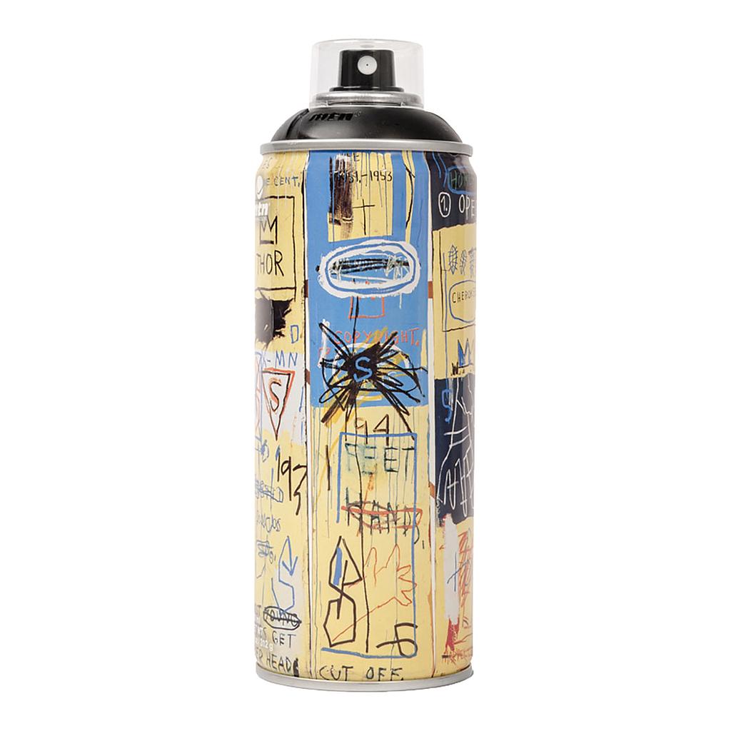 MTN Jean-Michel Basquiat Limited Edition Spray Paint 400ml, Matt Black
