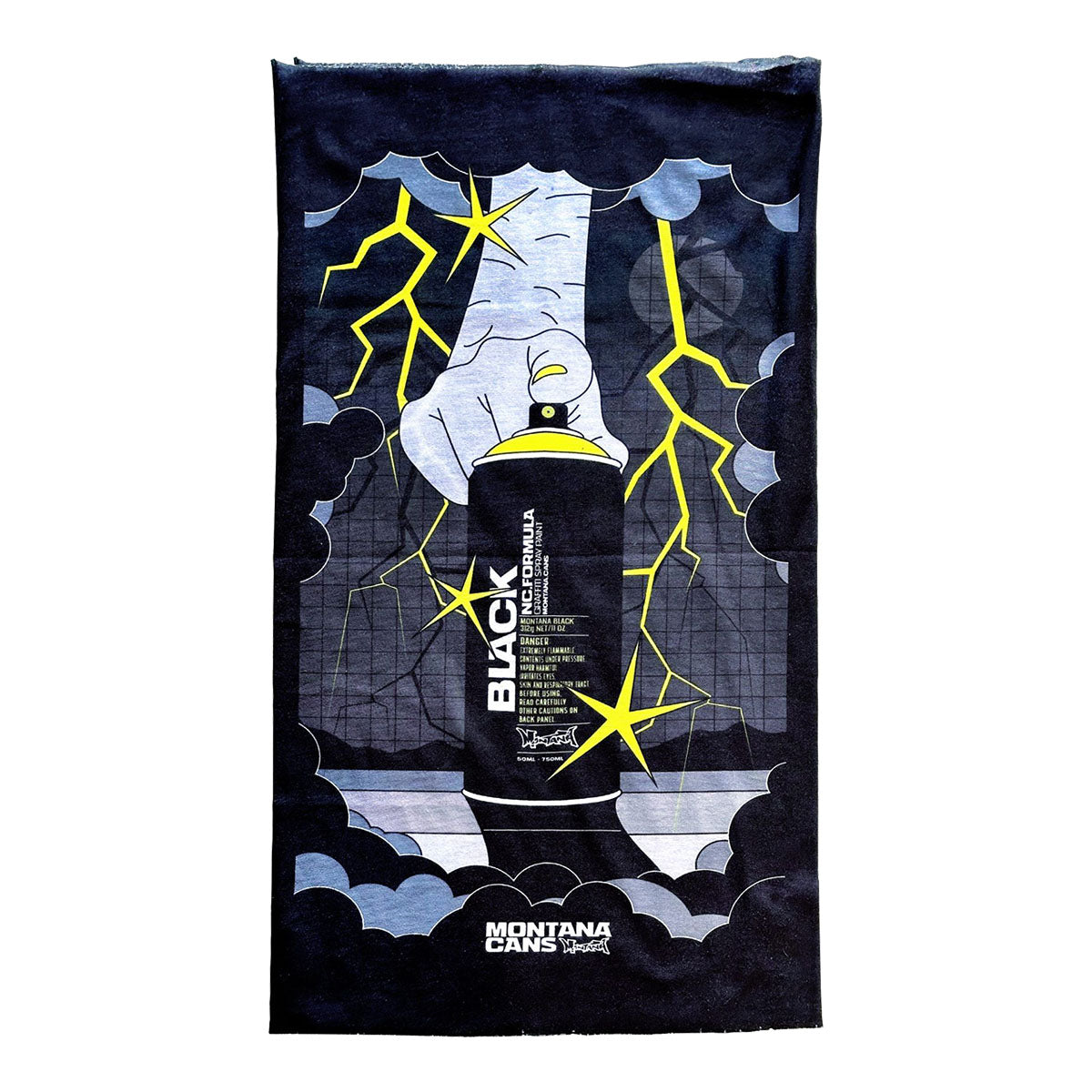 Montana Multi Scarf Thunderbolt Black