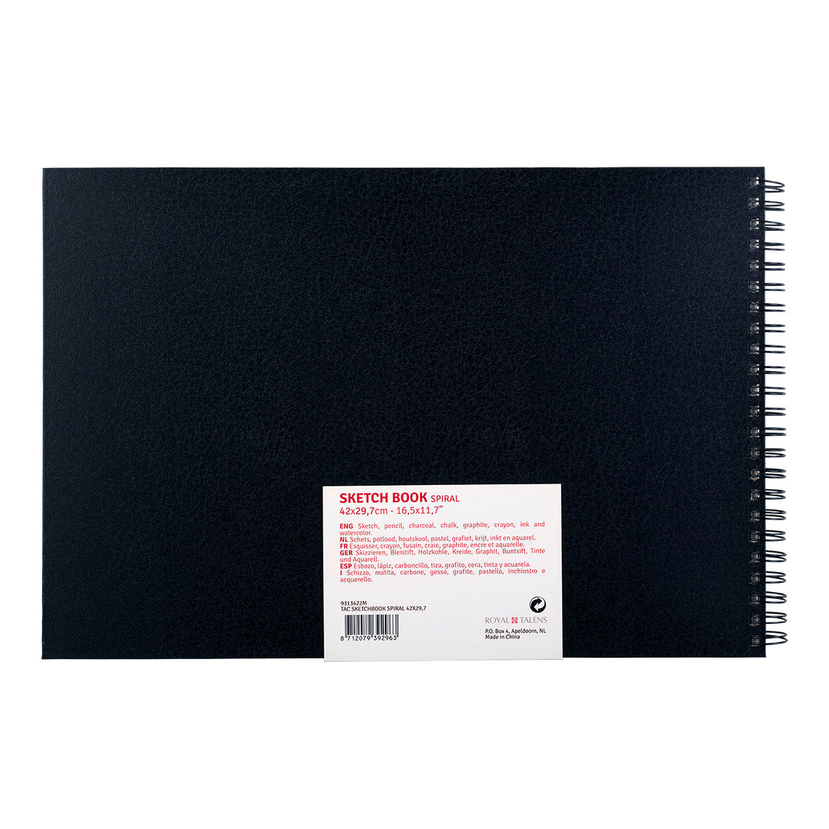 Talens Art Creation Spiral Sketch Book A3 42x29,7cm 110g/80 ark