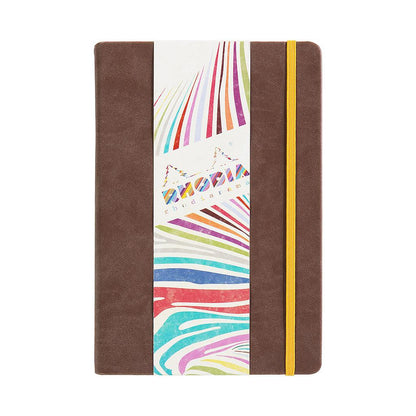 Rhodia Rhodiarama Notebook Hard Cover A5, Ruled - Chocolate