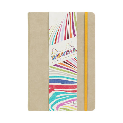 Rhodia Rhodiarama Notebook Hard Cover A5, Ruled - Beige