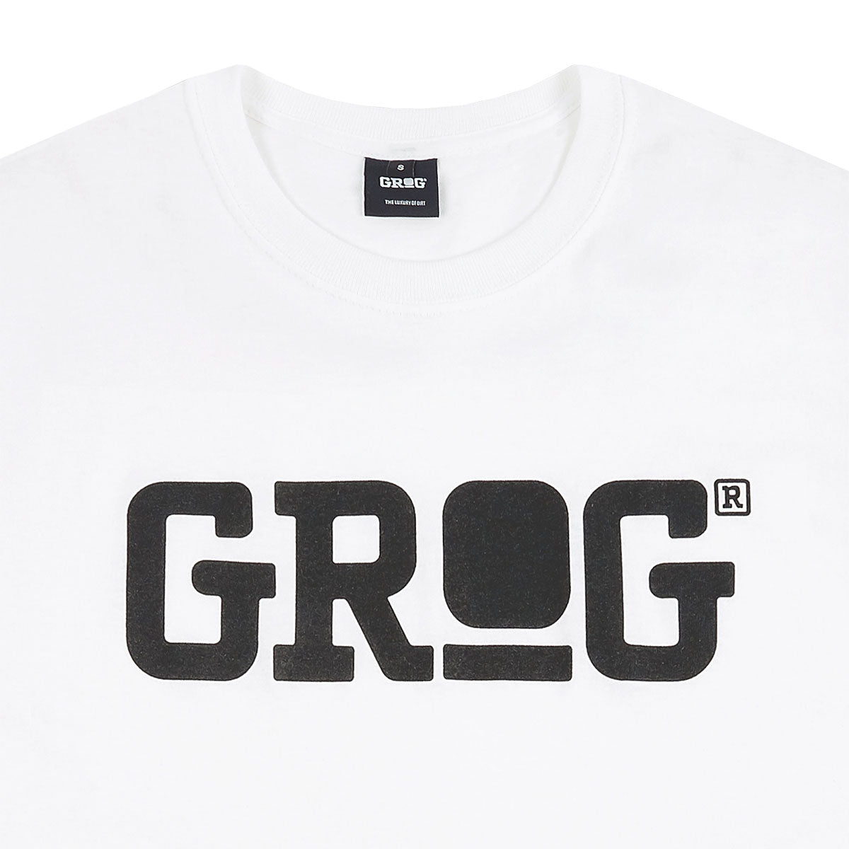 Grog Classic Logo T-shirt White