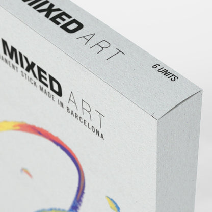 HAND MIXED Solid Paint Marker Pro ART 6 Set, Multicolor A