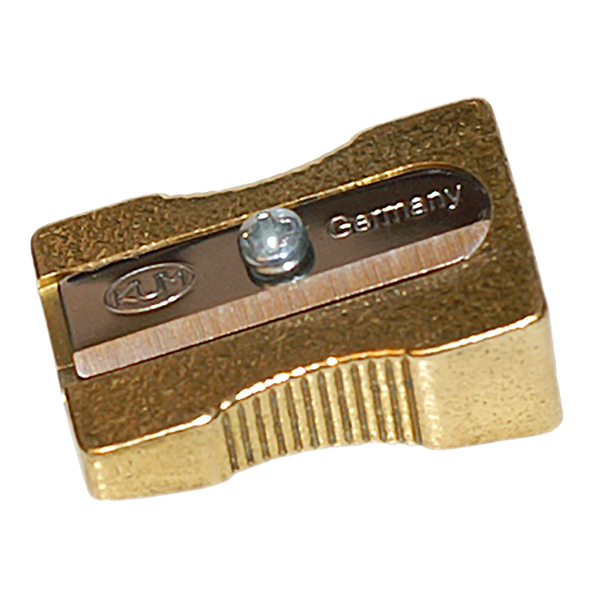 KUM 300-1 Brass 1-Hole Sharpener