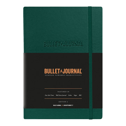 Leuchtturm1917 Bullet Journal Edition 2 Notebook Green23 A5, Dotted