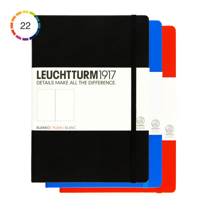 Leuchtturm1917 Notebook A5 Hard Cover, Plain