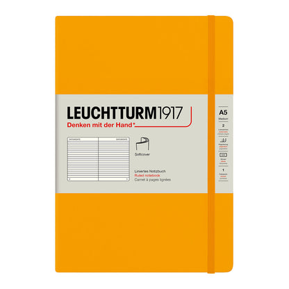 Leuchtturm1917 Notebook A5 Soft Cover, Ruled