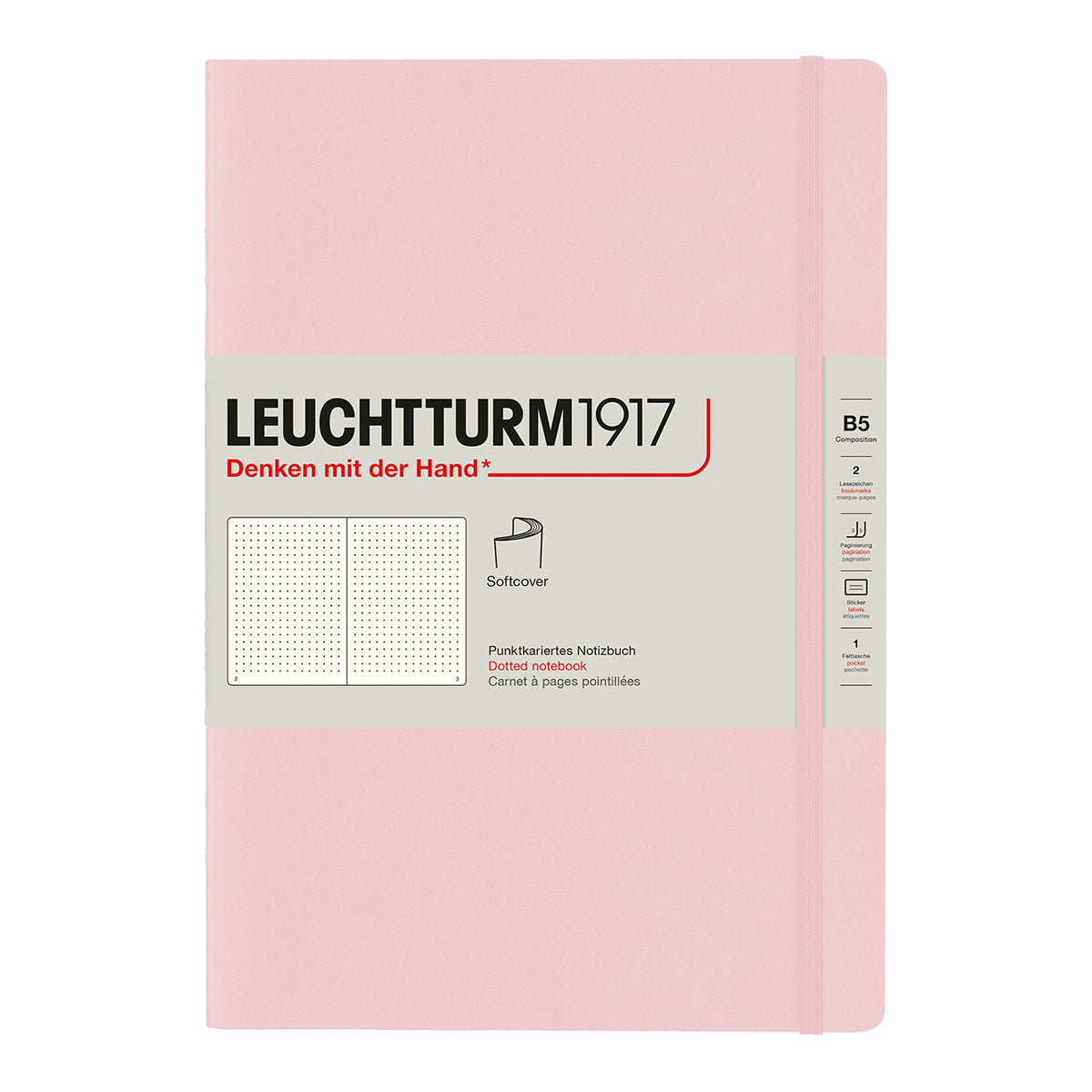 Leuchtturm1917 Notebook B5 Soft Cover, Dotted