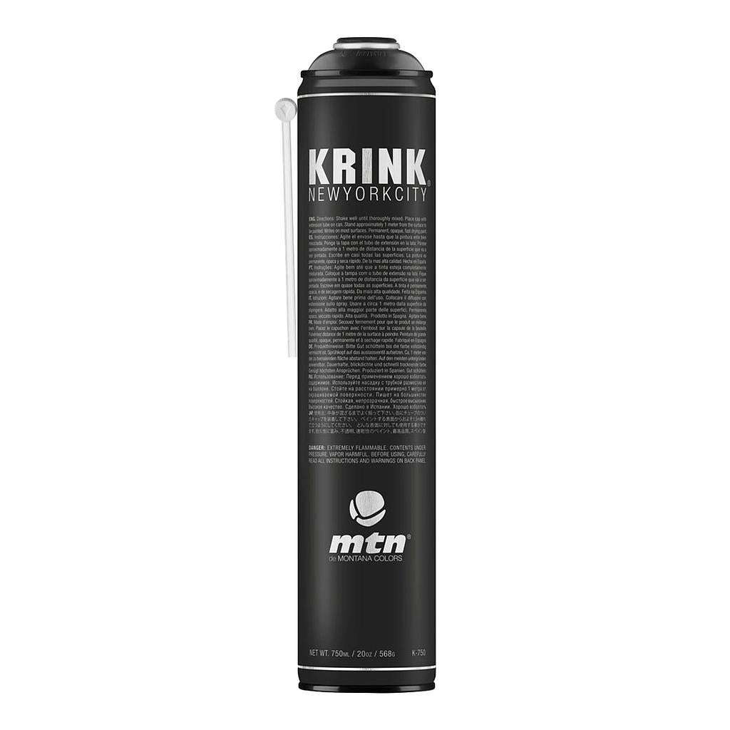 MTN x KRINK K-750 Spray Paint 750 ml, Black