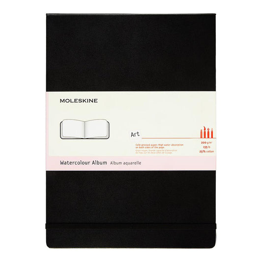 Moleskine A4 Aquarelle book Hard Cover Plain