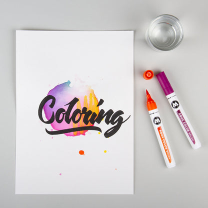 Molotow Aqua Color Brush 12 Set Basic Colors 1