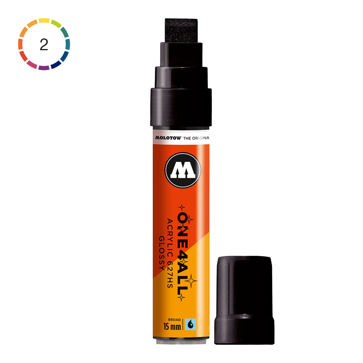 Molotow ONE4ALL 627HS Marker, 15 mm Glossy