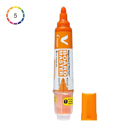 Pilot V Board Master Medium Whiteboard Marker, Bullet Tip