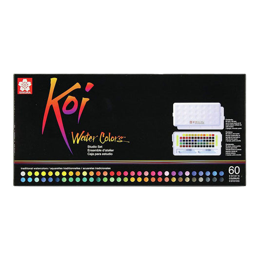 Sakura Koi Water Colors Pocket Field Sketch Box 60 set