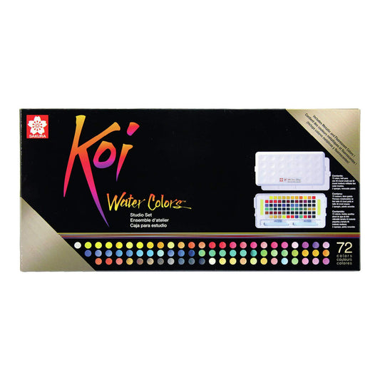 Sakura Koi Water Colors Pocket Field Sketch Box 72 set