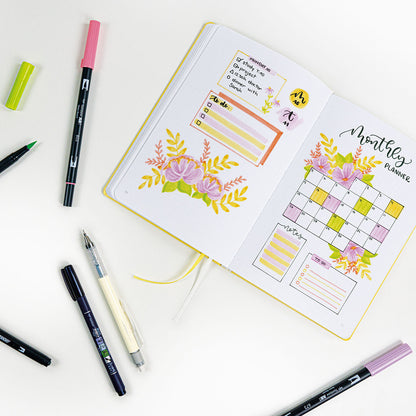 Tombow Creative Journaling Set Bright