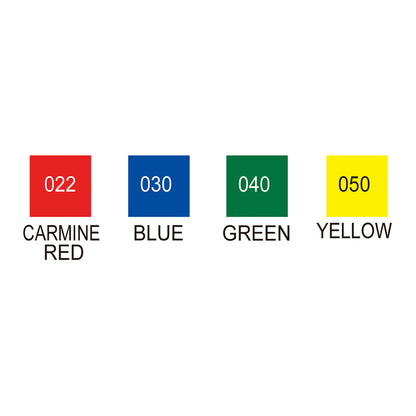 ZIG Kuretake Clean Color Real Brush Pen 4 Set, Pure Colours