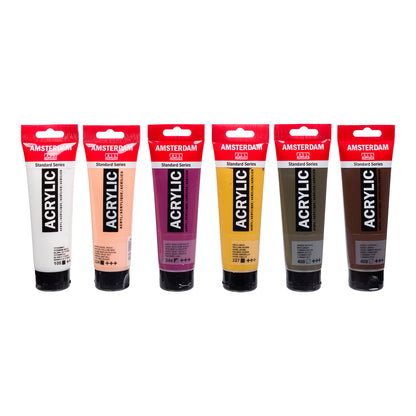 Amsterdam Standard Acrylic Paint 120 ml 6 Set Portrait