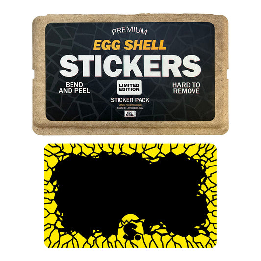 Egg Shell Stickers X Spray Daily Cracked Ltd. Edition 50 pcs