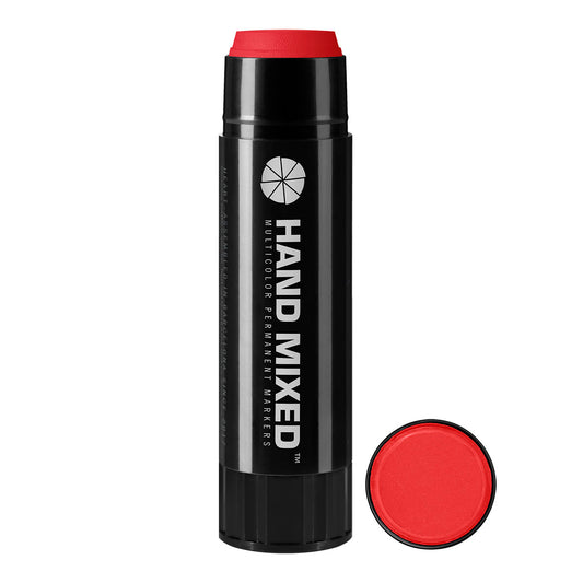 HAND MIXED Solid Paint Marker Pocket, Red