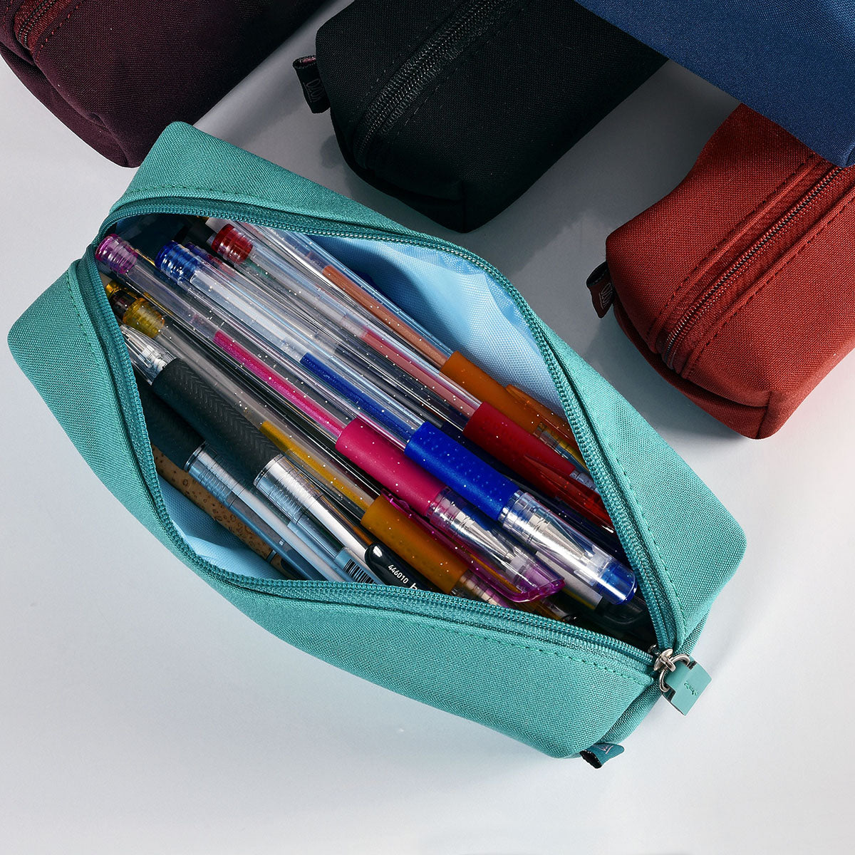 Kozo Pencil Case 21x7x7 cm Coffee