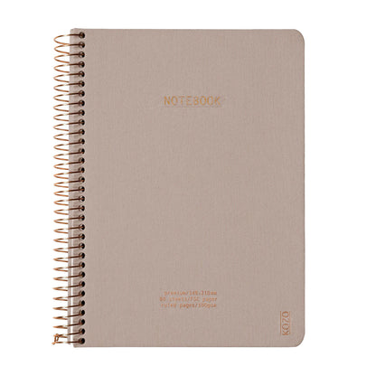 Kozo Premium A5 Notebook Ruled 160 Pages