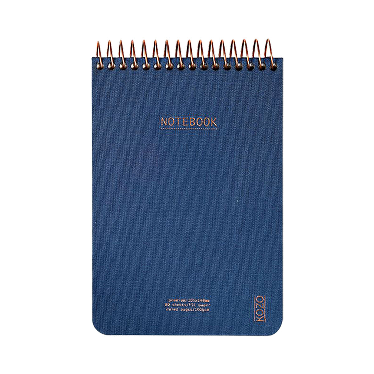 Kozo Premium A6 Notebook Ruled 160 Pages