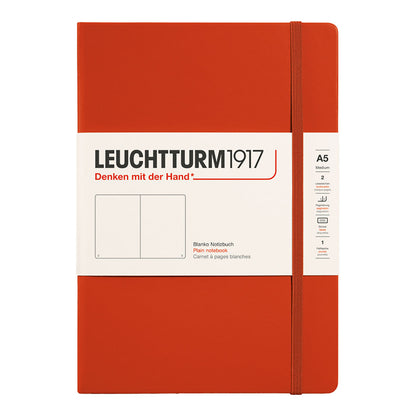 Leuchtturm1917 Notebook A5 Hard Cover, Plain