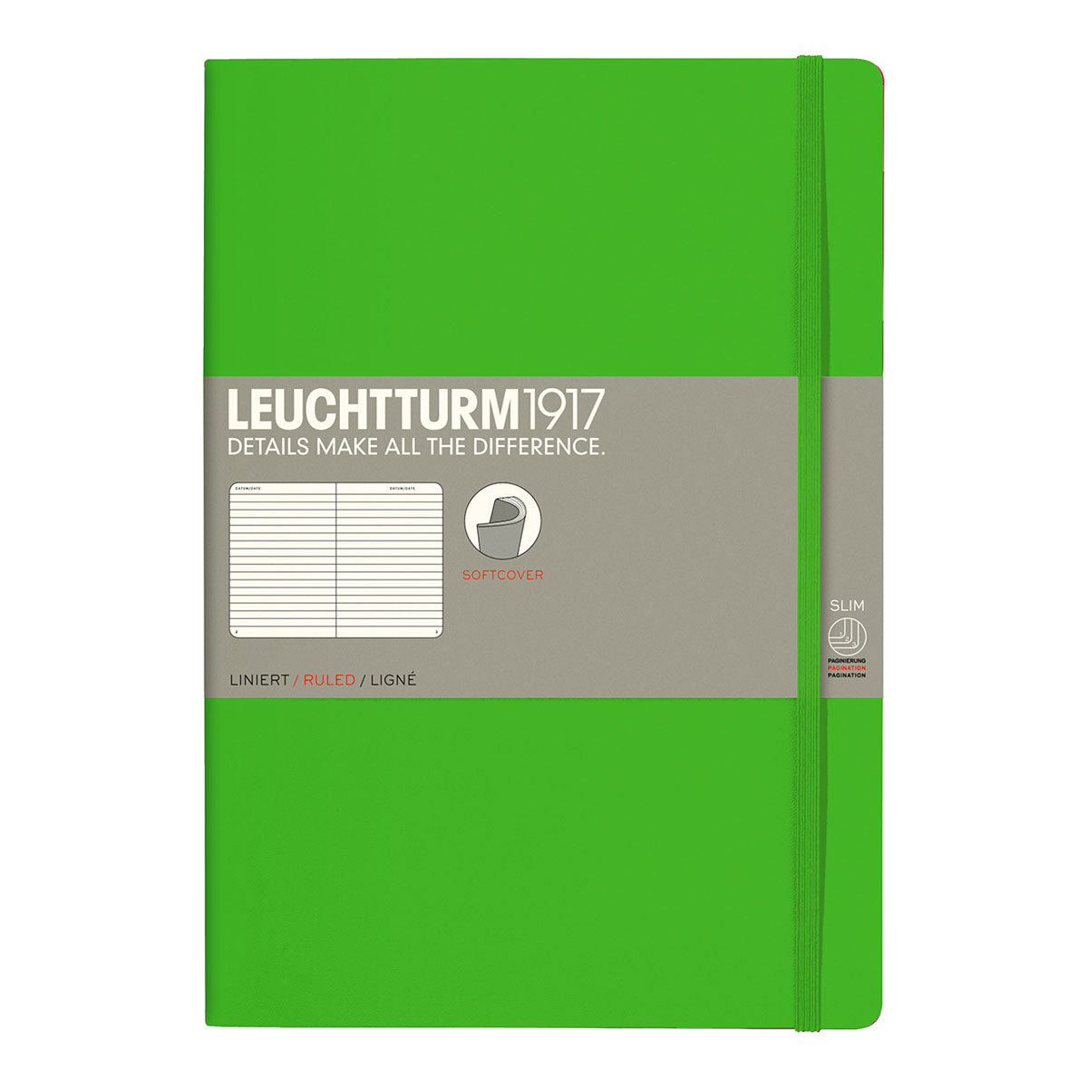 Leuchtturm1917 Notebook B5 Soft Cover, Ruled