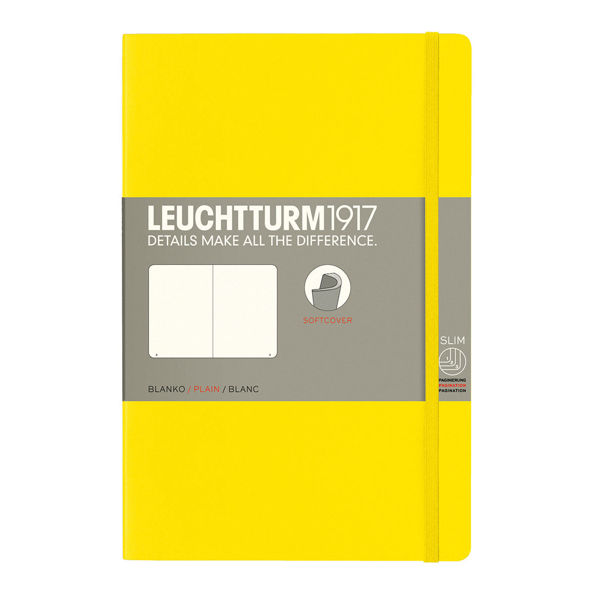 Leuchtturm1917 Notebook B6+ Soft Cover, Plain