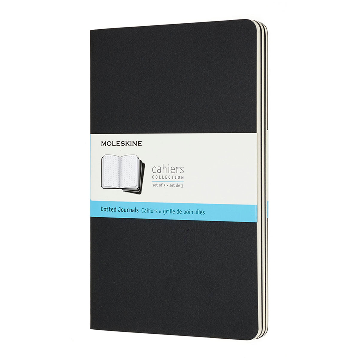 Moleskine Cahier Large Journal Dotted Set of 3