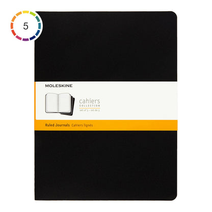 Moleskine Cahier X-Large Journal Ruled Set of 3 - image 1