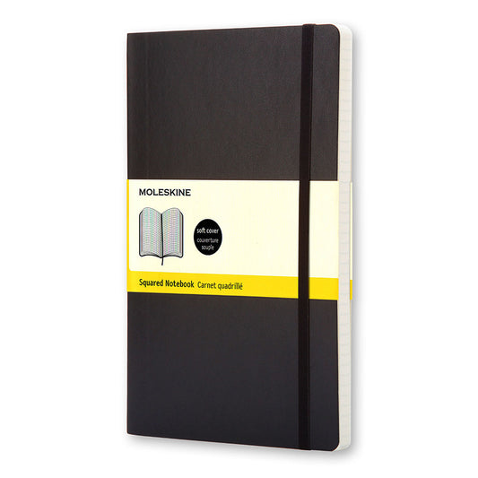 Moleskine Classic Large Notebook Soft Cover Squared