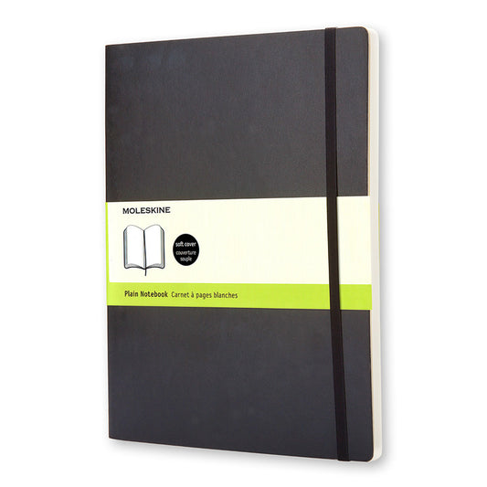 Moleskine Classic X-Large Notebook Soft Cover Plain