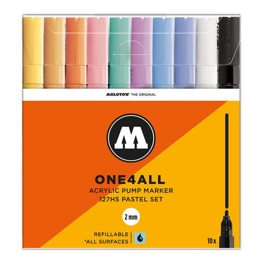 Molotow ONE4ALL 127HS 10set Pastel