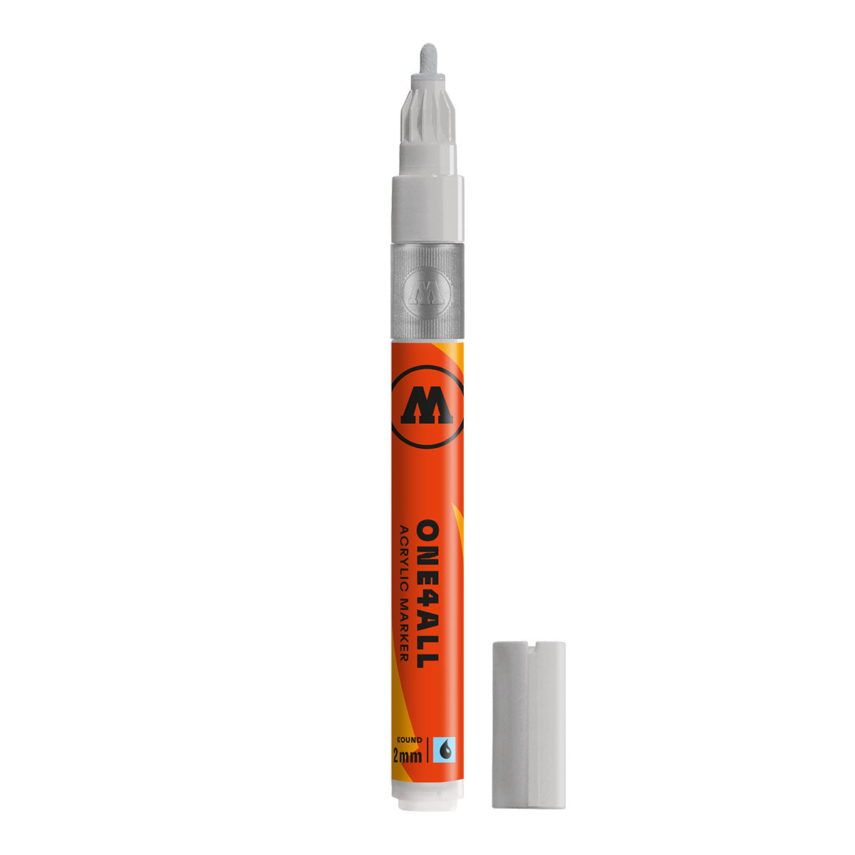 Molotow ONE4ALL 127HS Marker, 2 mm - 237 Grey Blue Light