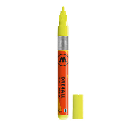 Molotow ONE4ALL 127HS Marker, 2 mm - 263 Neon Green Light Fluo