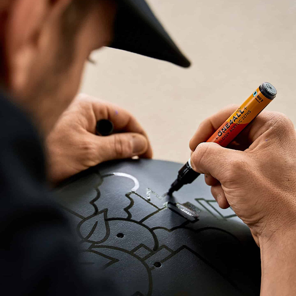 Molotow ONE4ALL 227HS Marker, 4 mm Glossy