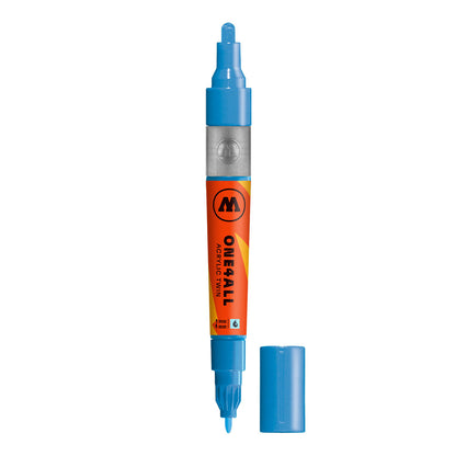 Molotow ONE4ALL Acrylic Twin Marker - 161 Shock Blue Middle
