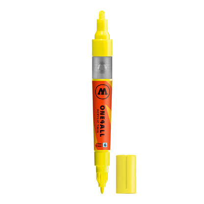 Molotow ONE4ALL Acrylic Twin Marker - 220 Neon Yellow Fluo