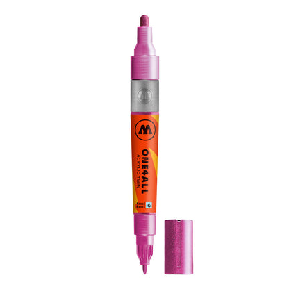 Molotow ONE4ALL Acrylic Twin Marker - 225 Metallic Pink