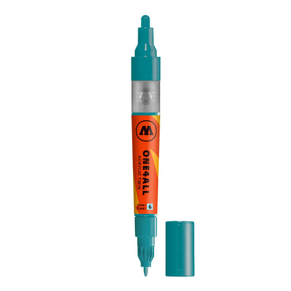 Molotow ONE4ALL Acrylic Twin Marker - 255 Aqua