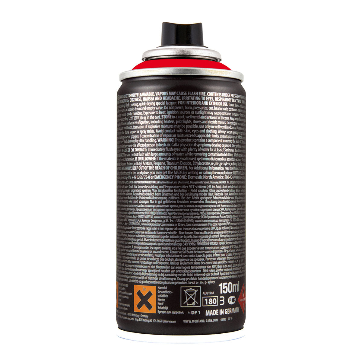 Montana BLACK Spray Paint 150ml