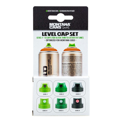 Montana Cans Cap Set Level 1-6