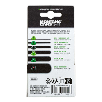 Montana Cans Cap Set Level 1-6