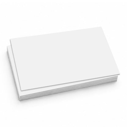 NICE SLAPS Standard Sticker Blanks White, Medium 50pcs