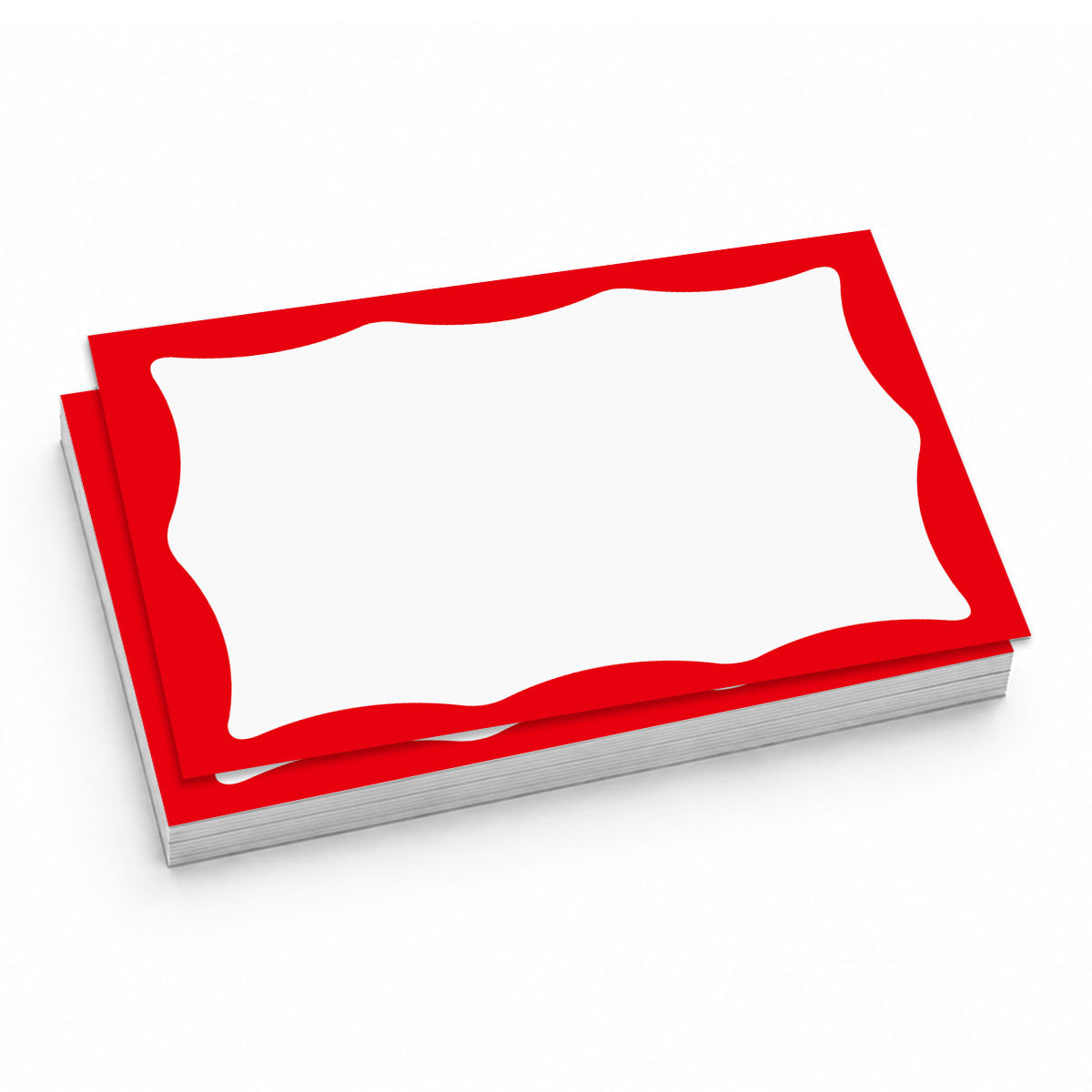 NICE SLAPS Standard Sticker Frame Red, Medium 50pcs