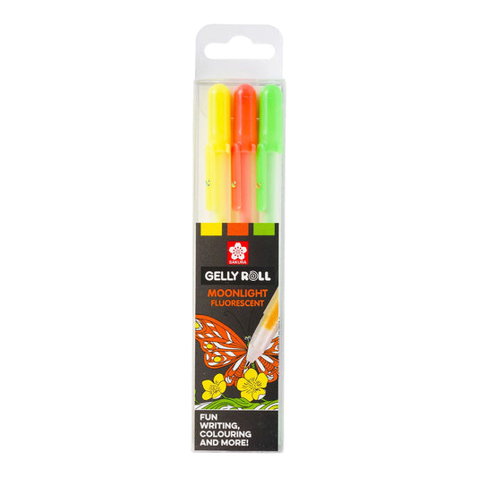 Sakura Gelly Roll 10 Moonlight 0.5 mm 3 set Happy Colors