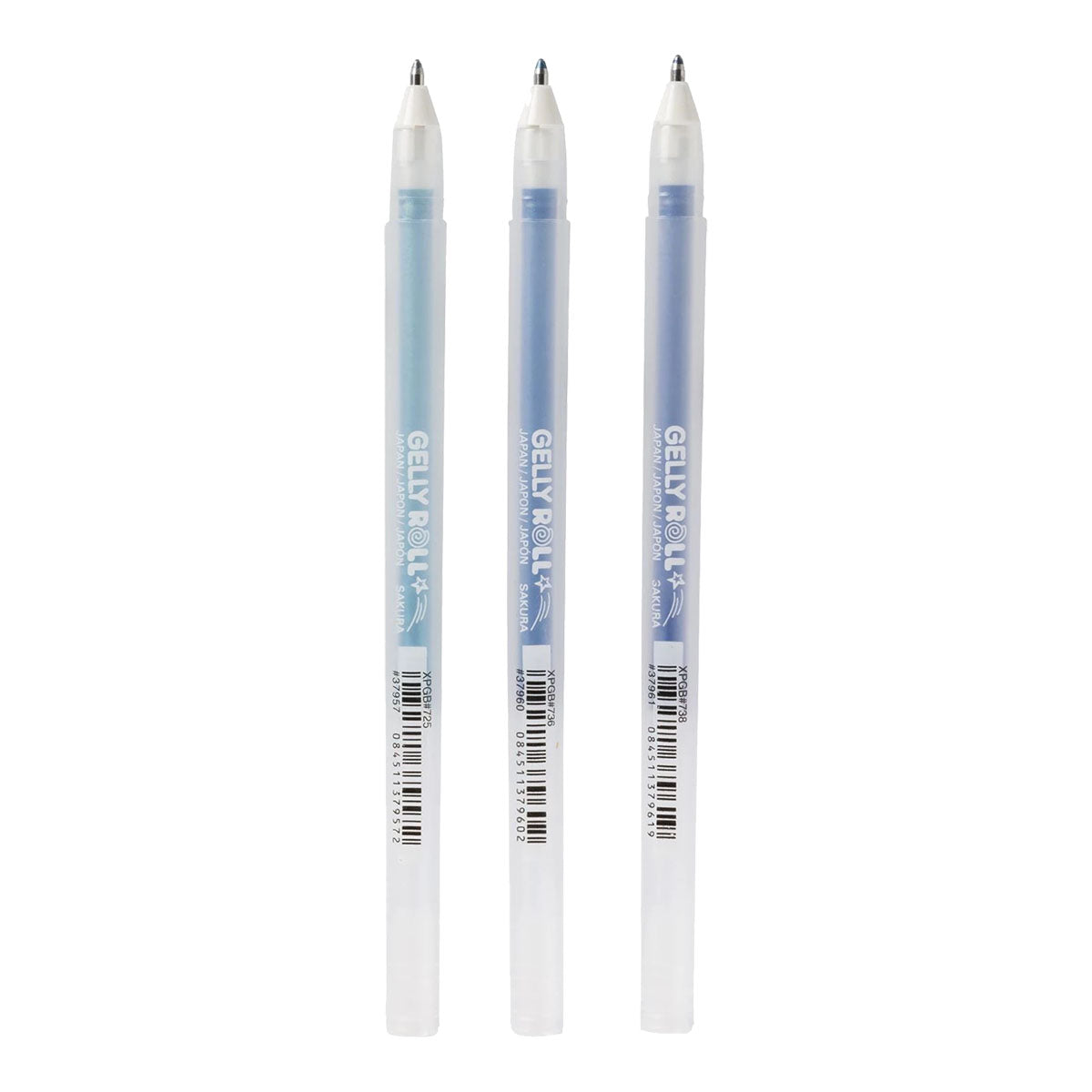 Sakura Gelly Roll 10 Stardust 0.5 mm 3 set Ocean Colors