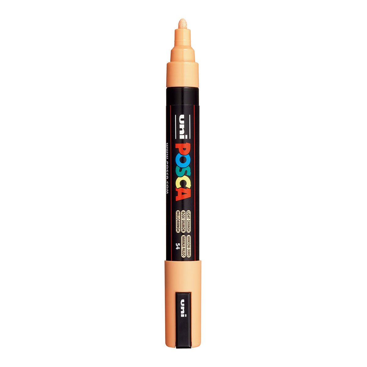 Uni Posca PC-5M Medium 2.5 mm paint marker in Light Orange